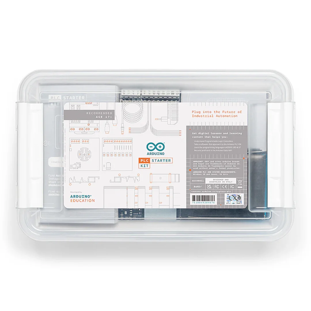 Official Arduino PLC Starter Kit with Arduino Opta WiFi