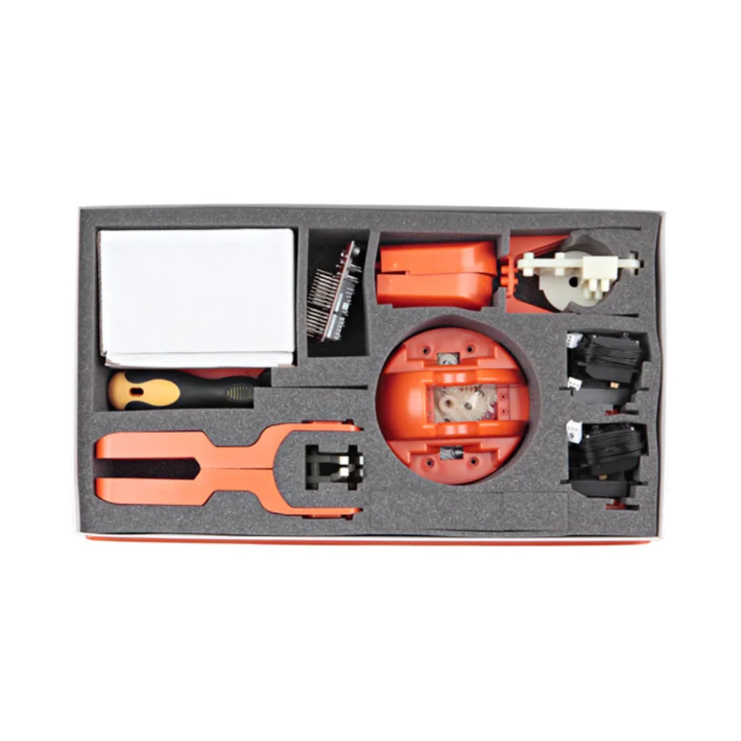Arduino TinkerKit Braccio Robotic Arm Kit with Adjustable Configurations for DIY Projects & Robotics Learning
