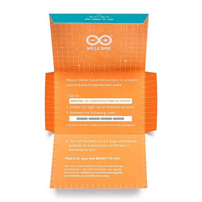 Official Arduino Starter Kit with Exam Certification